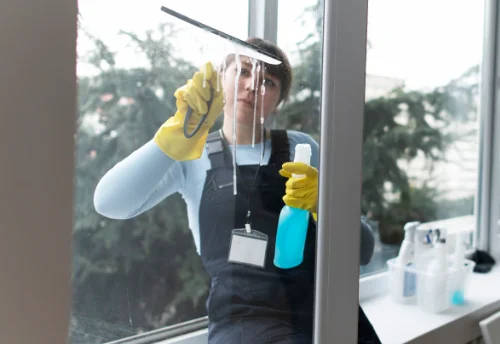 Nettoyage de vitres intérieures et extérieures à Saint-Jean-de-Bournay